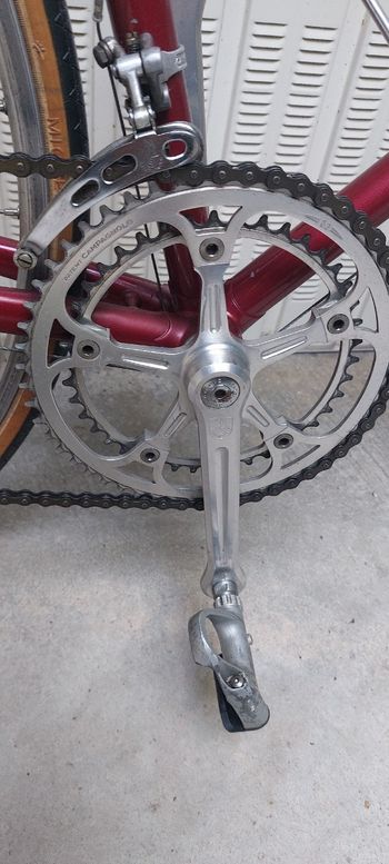 Used Gion Custom Campagnolo Record 1980 Road & Gravel, Red — image 9 of 12