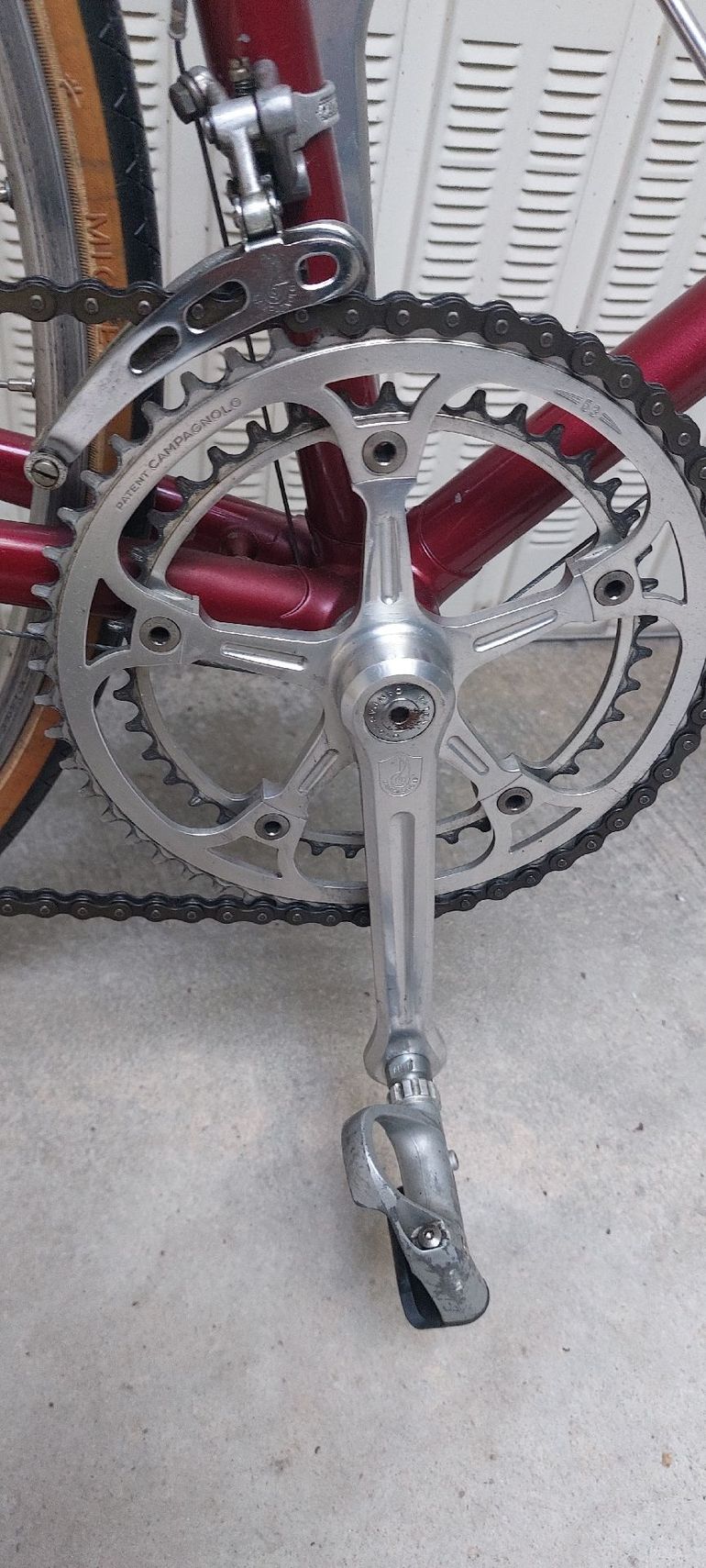 Used Gion Custom Campagnolo Record 1980 Road & Gravel, Red — image 9 of 12