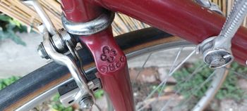 Used Gion Custom Campagnolo Record 1980 Road & Gravel, Red — image 2 of 12