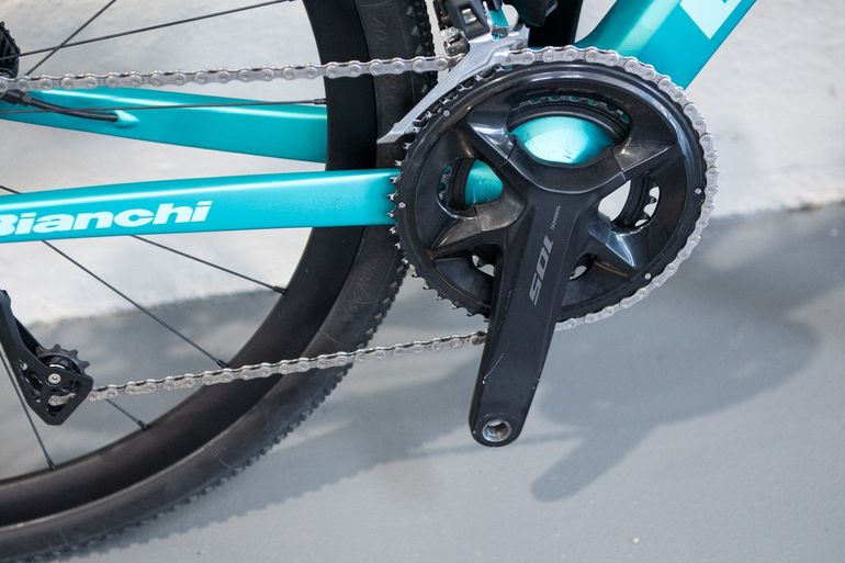 Brugt Bianchi Infinito 105 2026 2026 Road & Gravel — billede 8 af 8