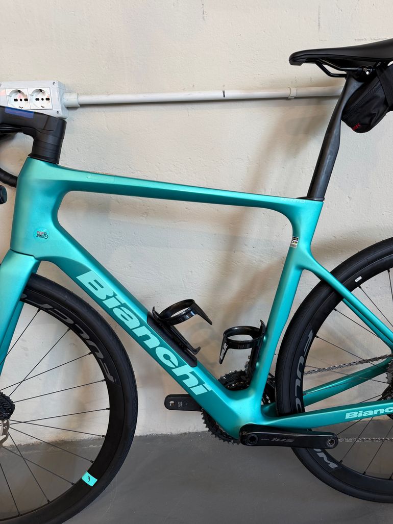 Brugt Bianchi Infinito 105 2026 2026 Road & Gravel — billede 9 af 9