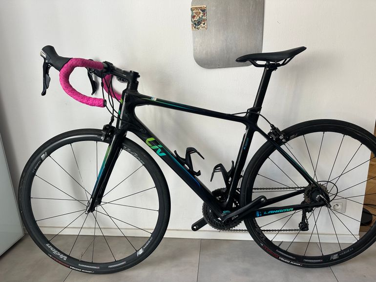 Liv Langma Advanced 2 2018 2018 Road & Gravel de segunda mano, Negro — imagen 3 de 7