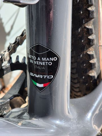 Used Sarto TA Gravel Edelradschmied handge. Rahmen 2023 Road & Gravel, Light Gray — image 10 of 14