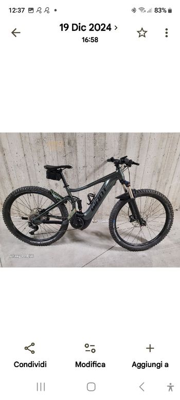 Brugt Giant stance e+0 2021 Custom Shimano Deore XT 2021 Mountainbike — billede 7 af 10