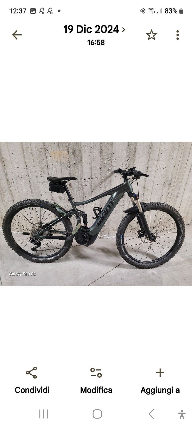 Brugt Giant stance e+0 2021 Custom Shimano Deore XT 2021 Mountainbike — billede 7 af 10