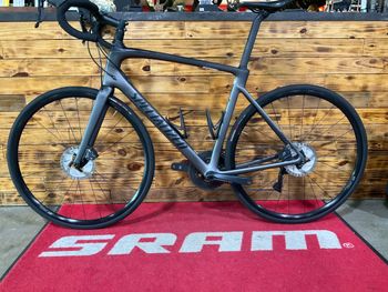 Used Specialized Roubaix Comp 2021 2021 Road & Gravel, Light Gray — image 3 of 6