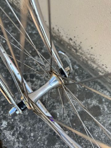 Used Francesco Moser Custom Campagnolo Athena 1988 Road & Gravel, White — image 12 of 13