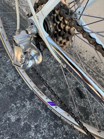 Used Francesco Moser Custom Campagnolo Athena 1988 Road & Gravel, White — image 5 of 13