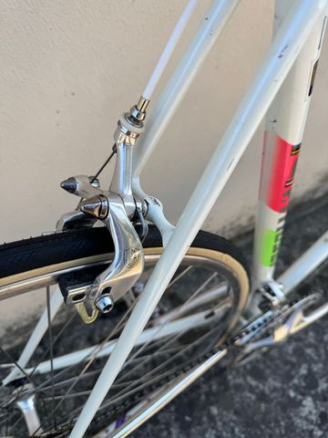 Used Francesco Moser Custom Campagnolo Athena 1988 Road & Gravel, White — image 8 of 13