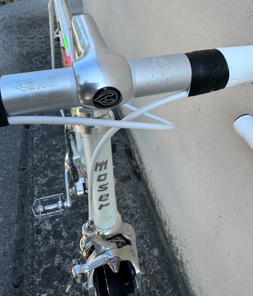 Used Francesco Moser Custom Campagnolo Athena 1988 Road & Gravel, White — image 4 of 13