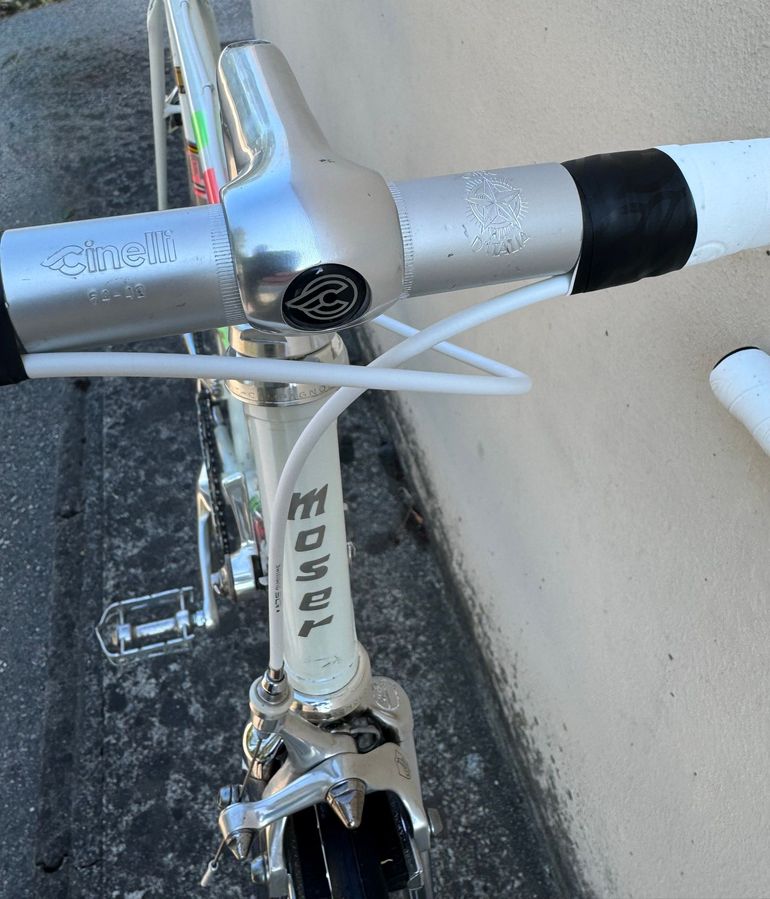 Brugt Francesco Moser Custom Campagnolo Athena 1988 Road & Gravel — billede 3 af 12