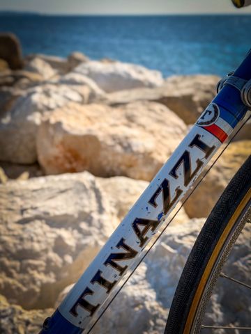 Used Tinazzi Custom Shimano 600 1980 Road & Gravel, Blue — image 3 of 7