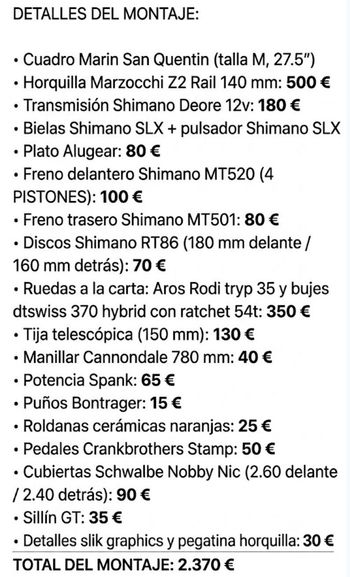 Brugt Marin Custom Shimano Deore 2022 Mountainbike — billede 7 af 7