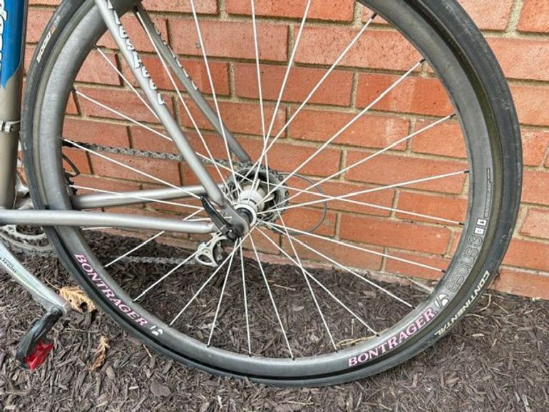 Used Litespeed Firenze Titanium 2006 Road & Gravel, Light Gray — image 2 of 3