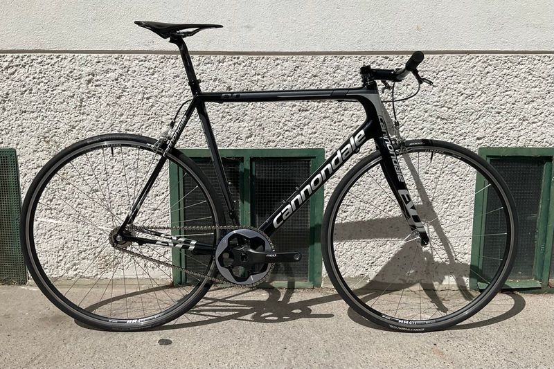 keine Cannondale SuperSix EVO Fixed Gear | RH 58 | 5, 7 Kg 2015 Road & Gravel d'occasion