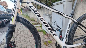 Gebrauchtes Cannondale Flash SRAM Red eTap 2013 Mountainbike, Weiß — Bild 3 von 16