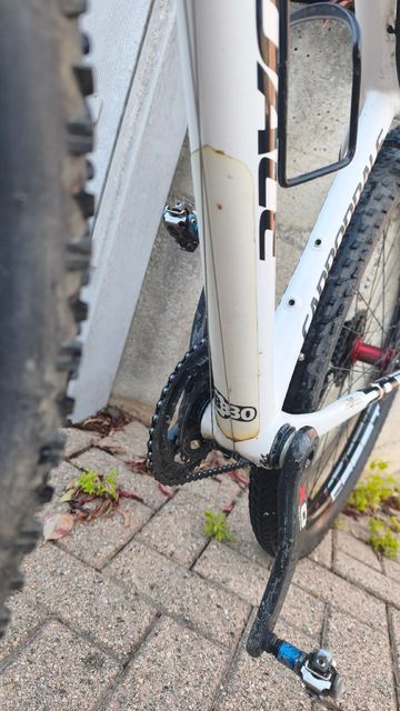 Gebrauchtes Cannondale Flash SRAM Red eTap 2013 Mountainbike, Weiß — Bild 14 von 16
