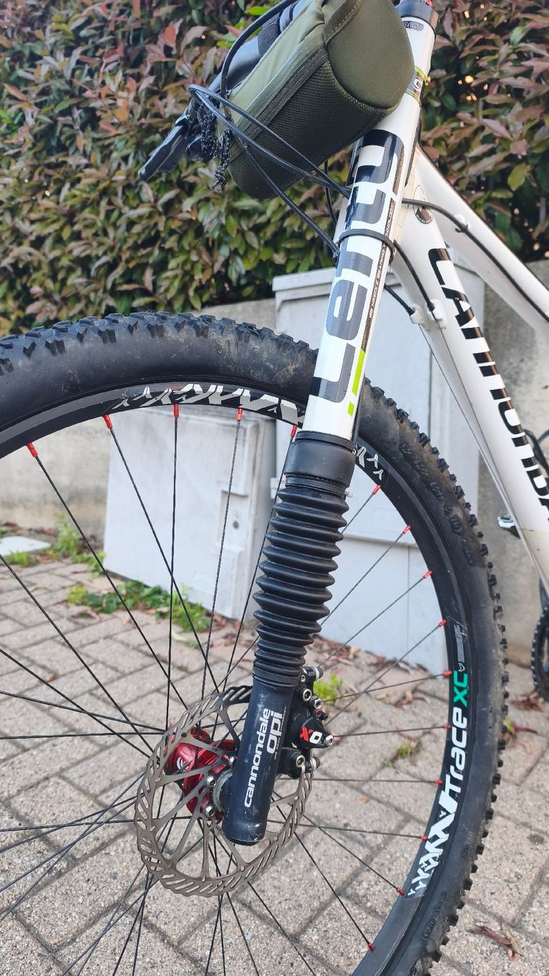 Used Cannondale Flash SRAM Red eTap 2013 Mountainbike, White — image 4 of 16