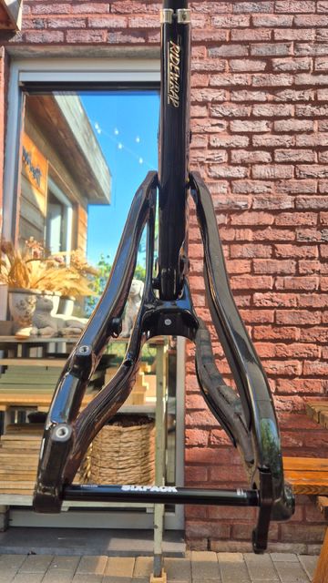 Brugt Propain TYEE 6 CF 27.5 Goldrush 2023 Frameset 2023 Mountainbike — billede 7 af 20