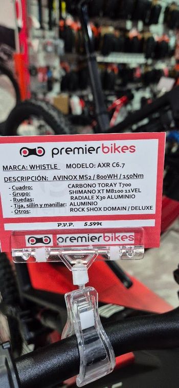 Brugt Whistle AXR C6.7 2026 Mountainbike — billede 21 af 23