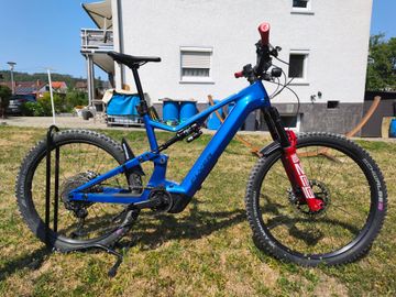 Used Flyer Uproc Shimano Deore XT 2023 Mountainbike, Blue, 29 — image 2 of 12