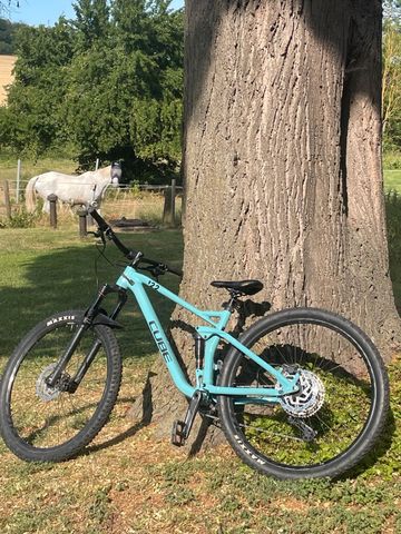 Gebrauchtes CUBE STEREO ONE22 RACE 2023 2023 Mountainbike, Blau, 27.5, 29 — Bild 2 von 5