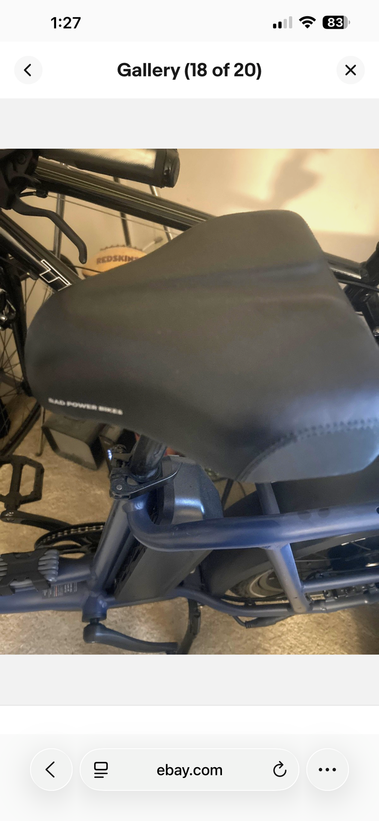 Used Rad Power Bikes RadRunner 2026 2026 Urban, Blue — image 2 of 6