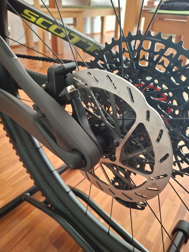 Brugt Scott spark rc world cup Custom SRAM X01 Eagle AXS 2024 Mountainbike — billede 5 af 14