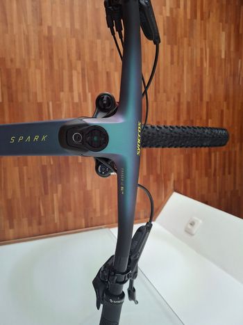 Brugt Scott spark rc world cup Custom SRAM X01 Eagle AXS 2024 Mountainbike — billede 10 af 14