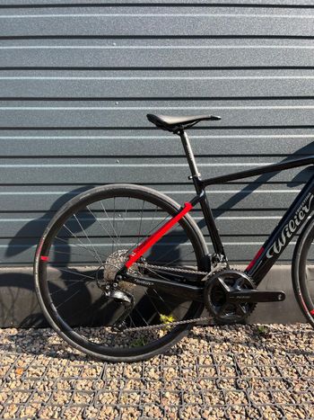 Brugt Wilier Garda Hybrid X35 S Shimano 105 12s NDR28 czarno-czerwony Garda 2025 Road & Gravel — billede 2 af 7