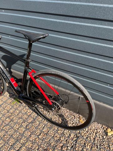 Gebrauchtes Wilier Garda Hybrid X35 S Shimano 105 12s NDR28 czarno-czerwony Garda 2025 Road & Gravel, Schwarz — Bild 6 von 7