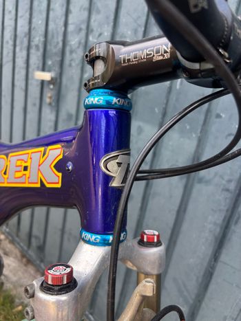 Used Trek Custom Shimano Deore 1998 Mountainbike, Blue — image 8 of 20