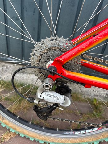 Used Klein Custom Shimano Deore XT 1999 Mountainbike, Orange — image 3 of 15
