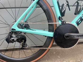 Bianchi Sprint SRAM Force eTap AXS 2024 Road & Gravel usato, Blu — immagine 3 di 9