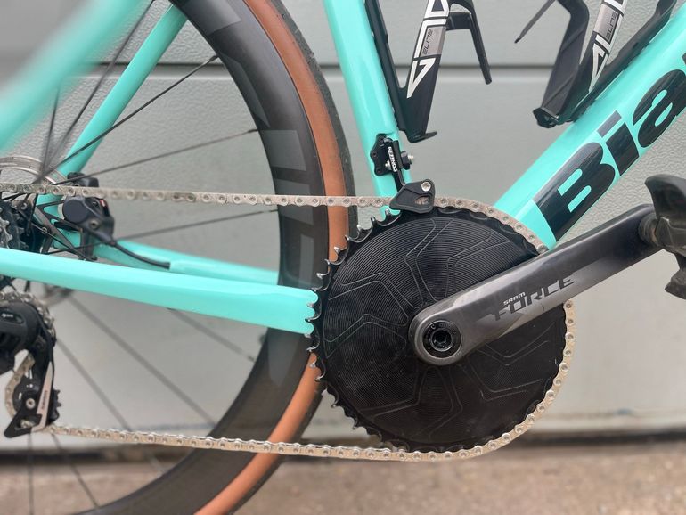 Bianchi Sprint SRAM Force eTap AXS 2024 Road & Gravel usato, Blu — immagine 4 di 9