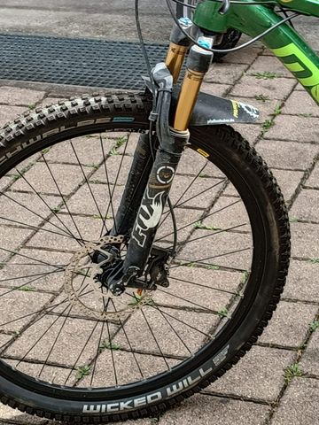 Used Müsing Custom Shimano Deore XT 2015 Mountainbike, Green — image 6 of 8