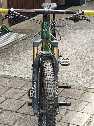 Used Müsing Custom Shimano Deore XT 2015 Mountainbike, Green — image 5 of 8