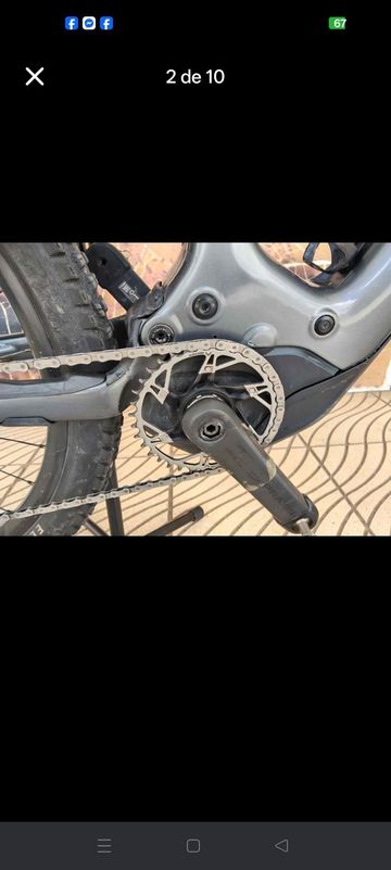 Gebrauchtes Specialized Turbo Levo SRAM GX Eagle AXS 2022 Mountainbike, Weiß — Bild 9 von 20
