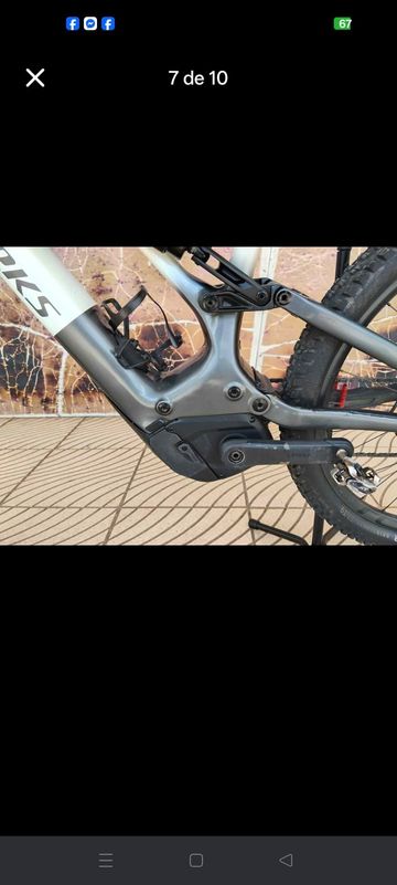 Gebrauchtes Specialized Turbo Levo SRAM GX Eagle AXS 2022 Mountainbike, Weiß — Bild 3 von 20