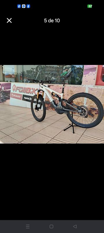 Gebrauchtes Specialized Turbo Levo SRAM GX Eagle AXS 2022 Mountainbike, Weiß — Bild 2 von 20