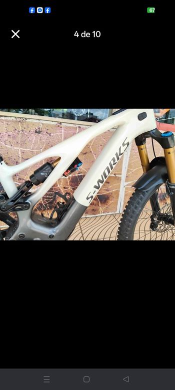 Used Specialized Turbo Levo SRAM GX Eagle AXS 2022 Mountainbike, White — image 5 of 20