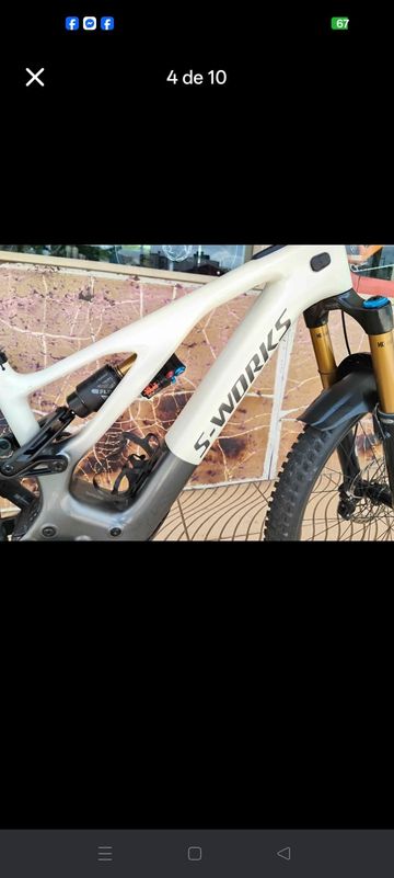 Gebrauchtes Specialized Turbo Levo SRAM GX Eagle AXS 2022 Mountainbike, Weiß — Bild 5 von 20