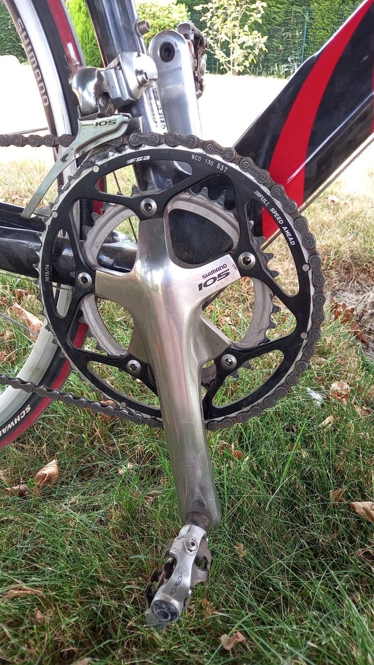 Used Thompson Custom Shimano 105 2018 Road & Gravel, Red — image 14 of 15