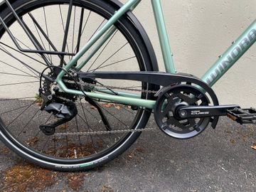 Winora DOMINGO X18 2025 2025 Urban usato, Verde — immagine 4 di 5