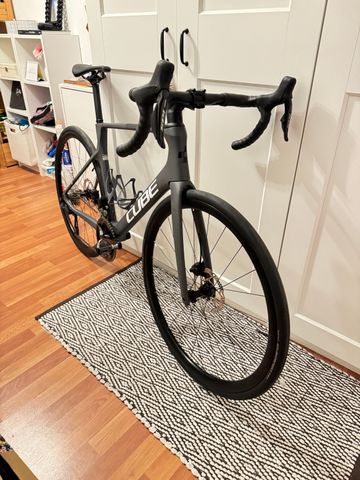 Used CUBE AGREE C:62 2024 2024 Road & Gravel, Black — image 2 of 13
