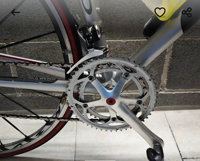 Gebrauchtes Olmo Custom Campagnolo Record 2016 Road & Gravel, Hellgrau — Bild 2 von 4