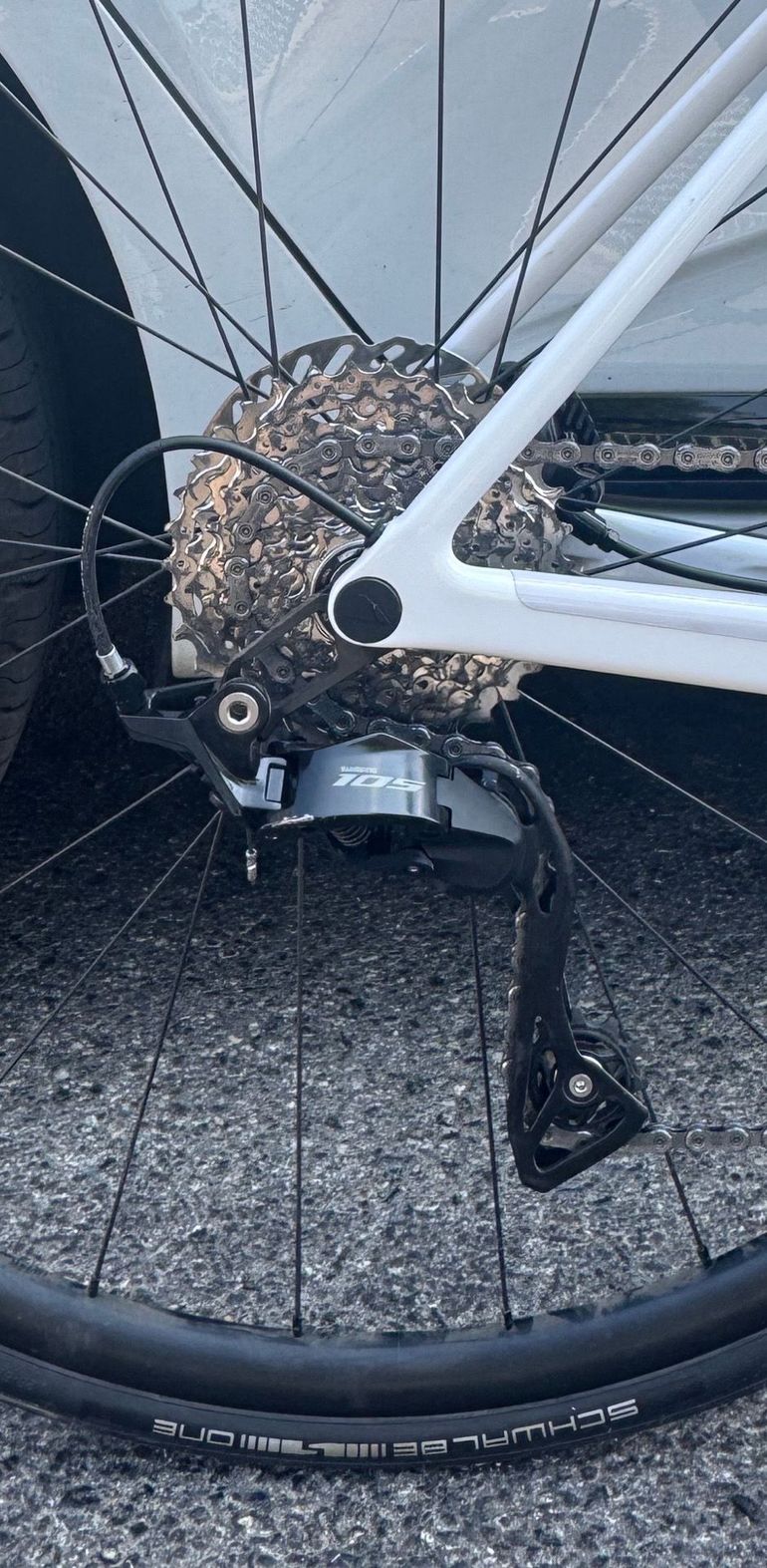 Used Canyon Ultimate CF 7 2026 2026 Road & Gravel, White — image 10 of 10