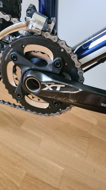 Used Scott 710 Custom 2016 Mountainbike, Blue — image 8 of 9