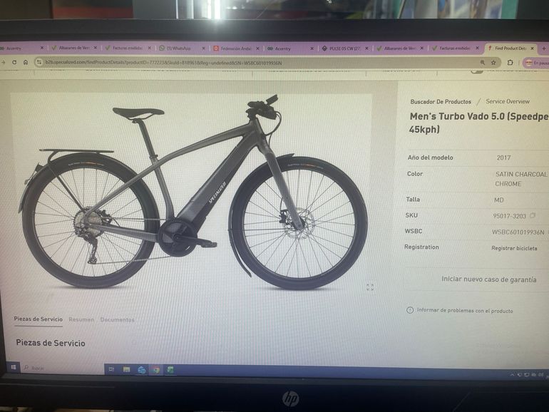 Used Specialized Vado 2017 Urban, Light Gray — image 16 of 17
