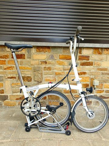Used Brompton M6R 2019 2019 Urban, White — image 2 of 31
